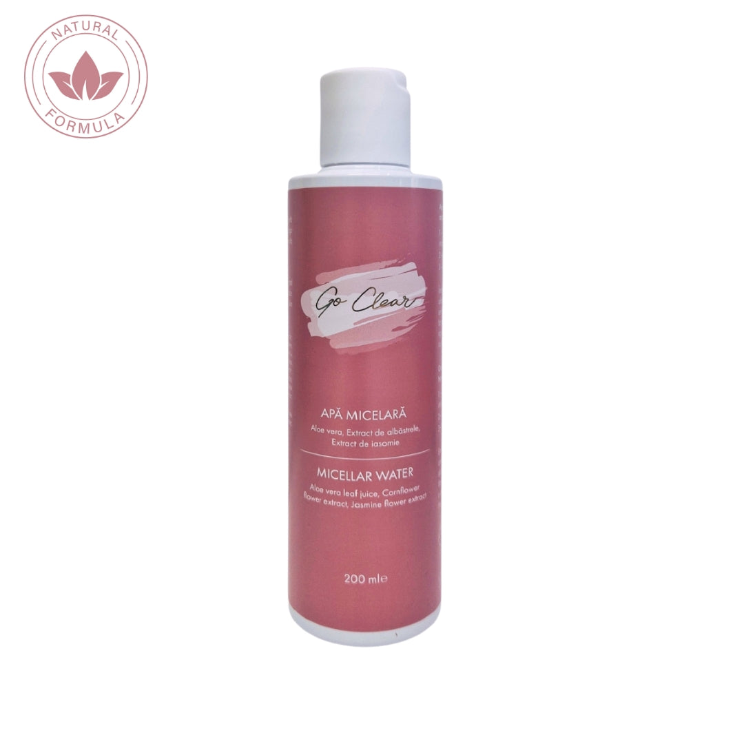 GO CLEAR – Apa micelara cu aloe vera si albastrele
