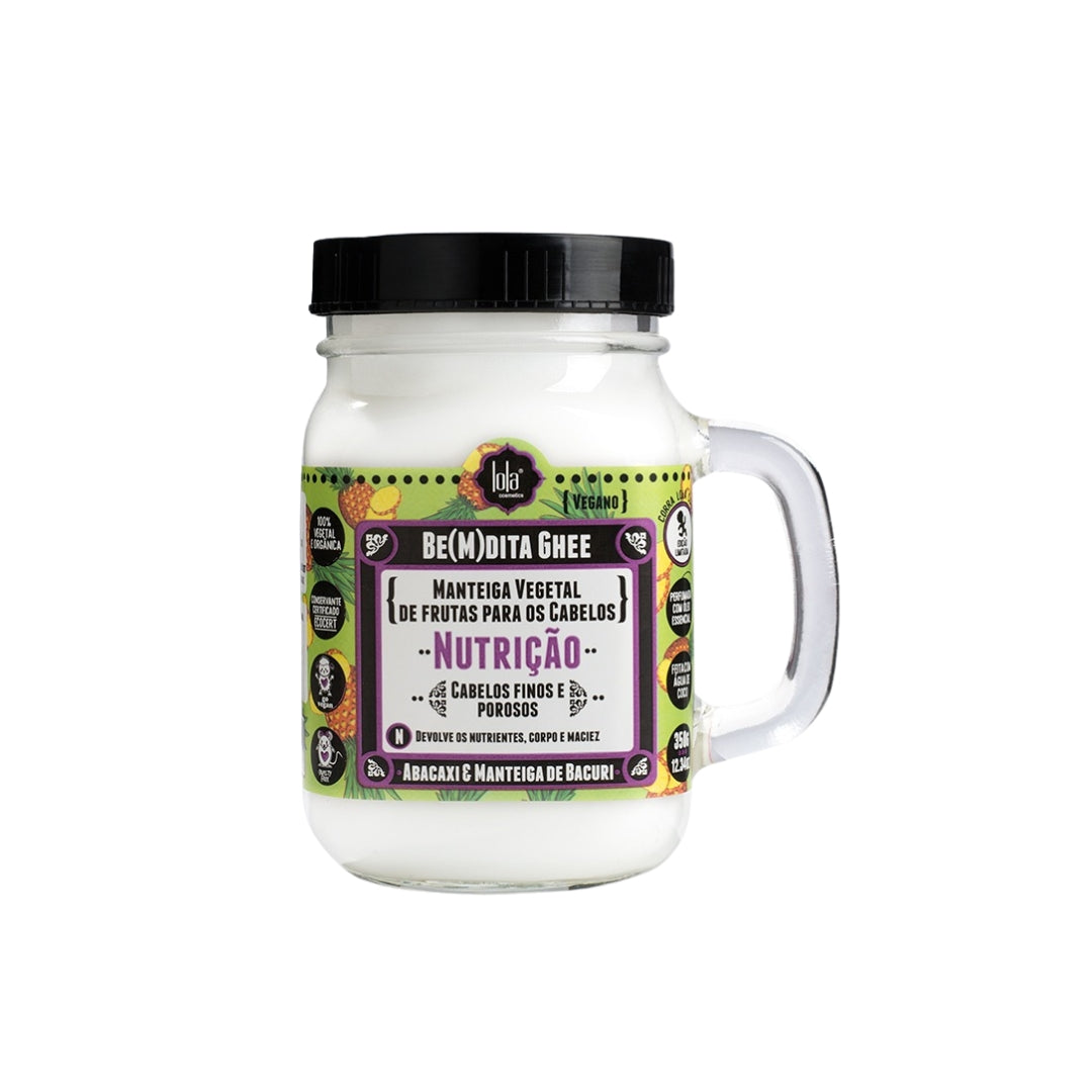 Lola Cosmetics, Mască de păr intens hrănitoare cu Ananas si Unt de Bacuri - BEMDITA GHEE, 350 gr